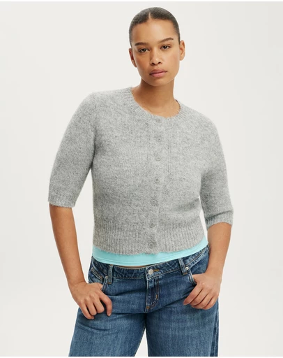 Cotton On - SS Fluffy Cardigan