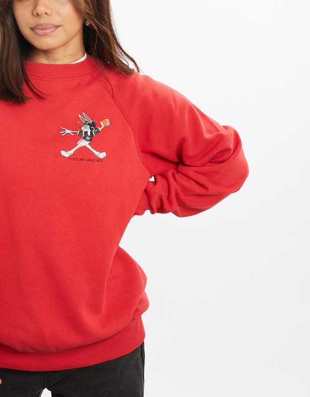 Vintage by The Real Deal - Pre Loved - Vintage 1995 Looney Tunes Bugs Bunny Sweatshirt