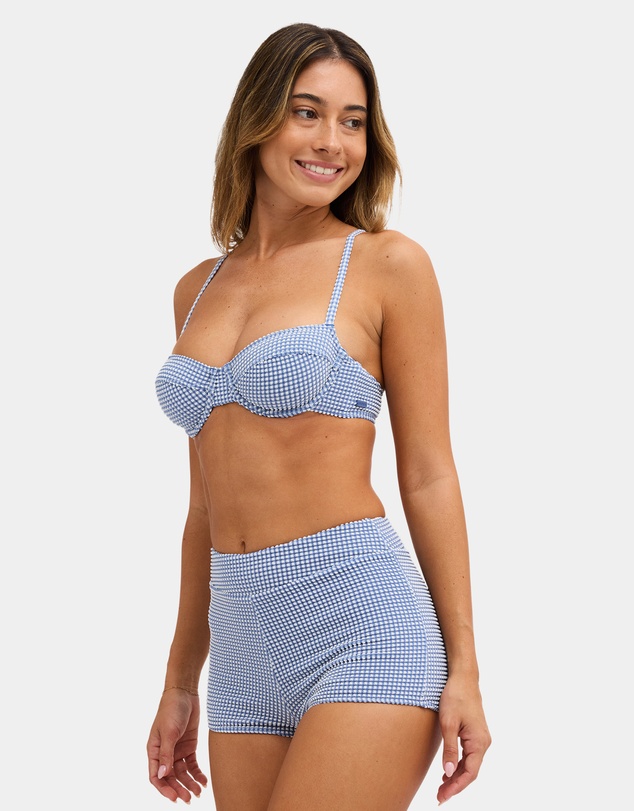 Roxy - Womens Charlie Check Underwire Bikini Top