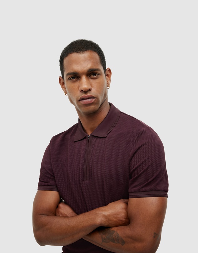 Politix - Zip Up Polo