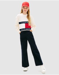 Tommy Hilfiger - Heritage Flag Rib-Knit Relaxed Jumper - Kids