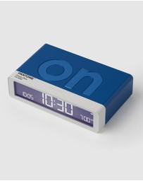 Lexon - Lexon GIFT Set PANTONE - Includes Mino+ Mini Speaker, Flip Classic Clock, Mina M Lamp, Thykho 3 Speaker - Classic Blue