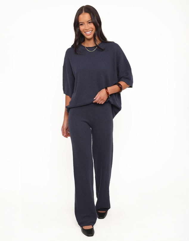 Petal & Pup - Ashby Knit Pant - Navy