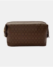 Wolf - Wolf Signature Washbag Brown