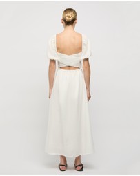 FRIEND of AUDREY - Larissa Linen Dress