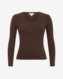 Forcast - Samira Scoop Neck Knit