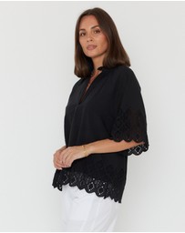 ALEXANDRA - Jolta Blouse Black