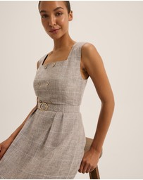 Review - Devon Check Mini Dress
