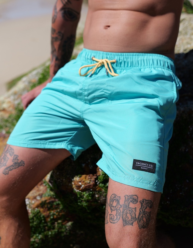 Vacancy Co - Sea Foam Swim Short