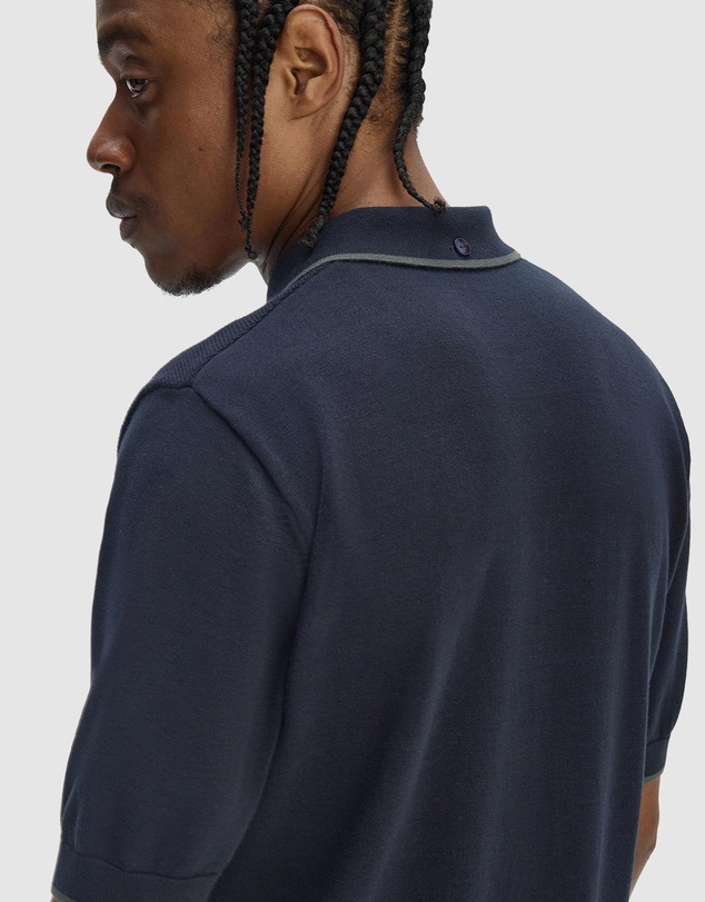 Fred Perry - Pique Stitch Knitted Shirt
