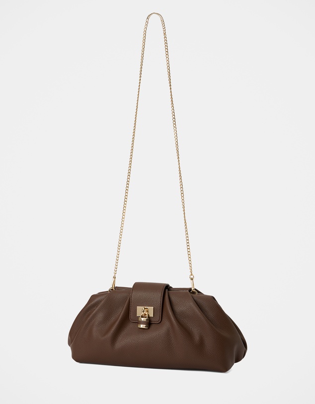 Forever New - Portia Padlock Soft Clutch Bag