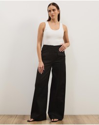 Atmos&Here - Laura Cotton Twill Pants