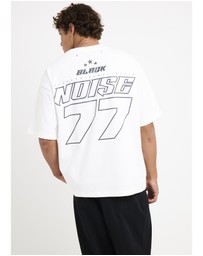 Black Noise White Rain - Noise Short Sleeve T-Shirt