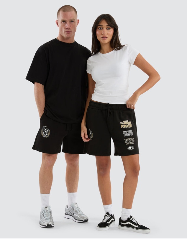 Nena & Pasadena - Collingwood Prime Trackshorts