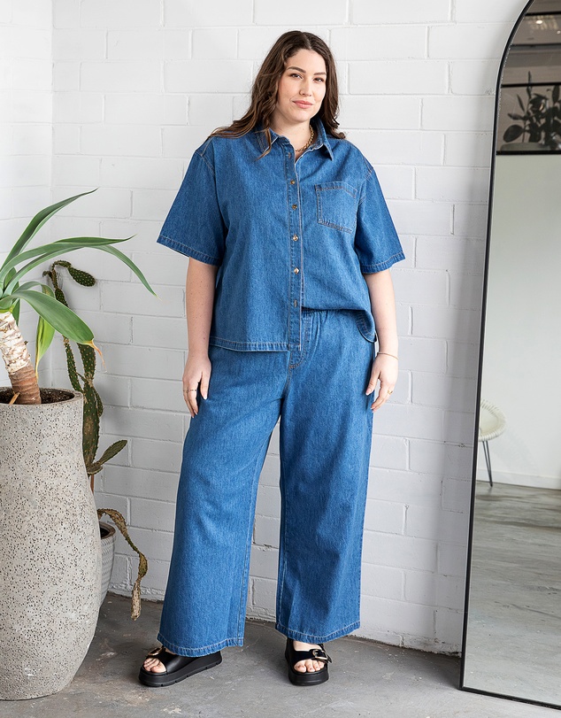 Love Your Wardrobe - Nicola Denim Pants