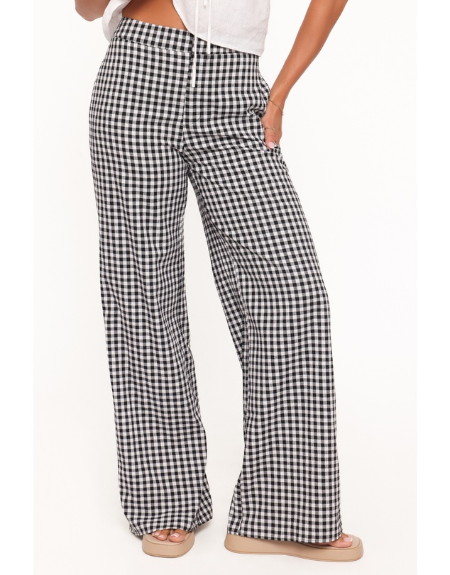 Petal & Pup - Abbott Pants - Black Gingham