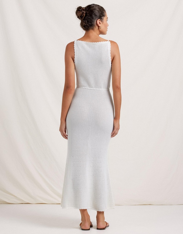Peony - Pointelle Forever Midi Dress
