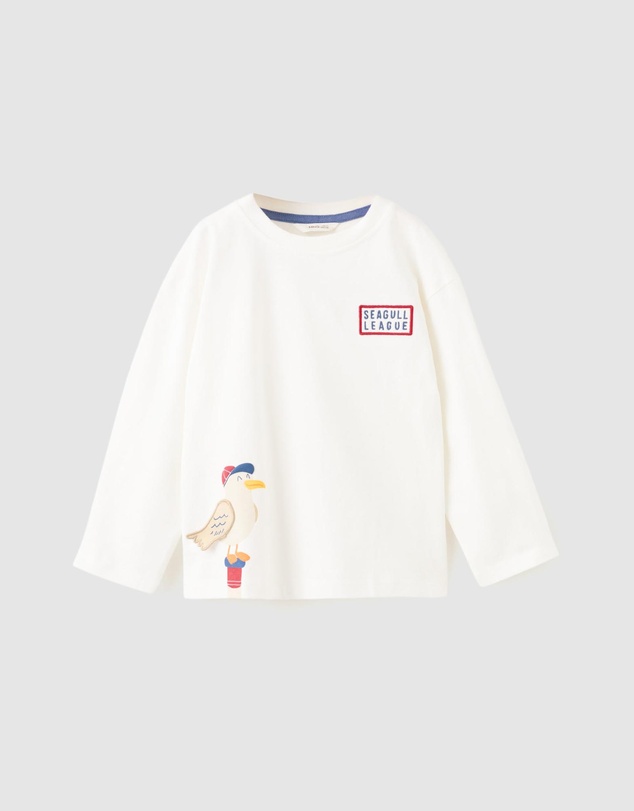 M.N.G - F Seagull T-Shirt - Babies-Kids
