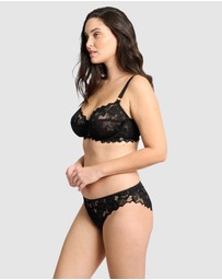 Sans Complexe - Arum Prima Wired Unlined Scalloped Lace Bra