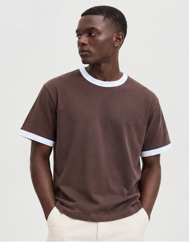 Jack & Jones - Jorchamberi Ringer Tee SS Crew Neck