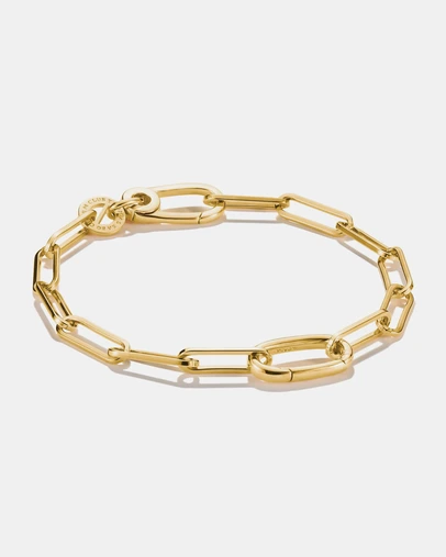 THOMAS SABO - Gold-Tone Stainless Steel Charm Club Chunky Link Bracelet