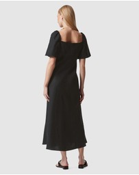 & Other Stories - Linen Midi Dress