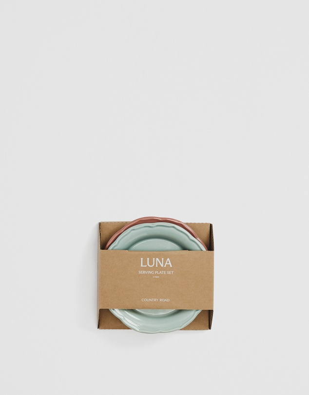 Country Road - Luna Serving Plate Set Of 3