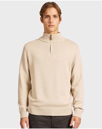 Academy Brand - Clyde 1/4 Zip Knit