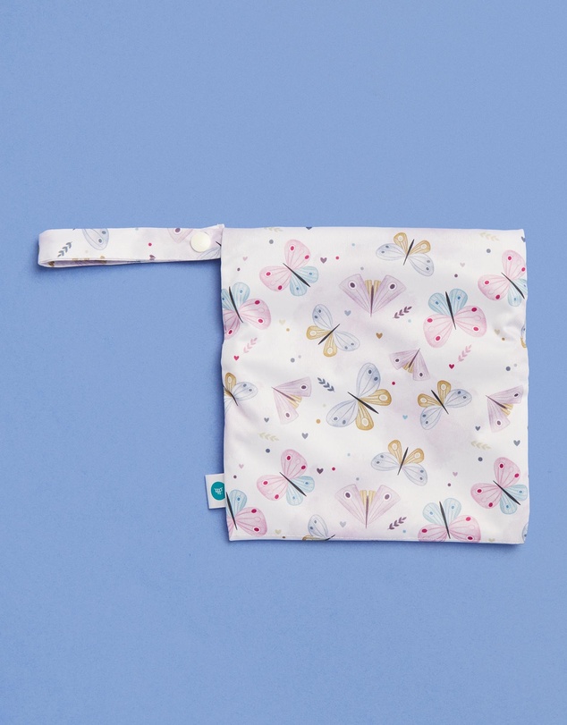 itti bitti - Reusable Swim Nappy + Small Double Pocket Wetbag - Butterfly