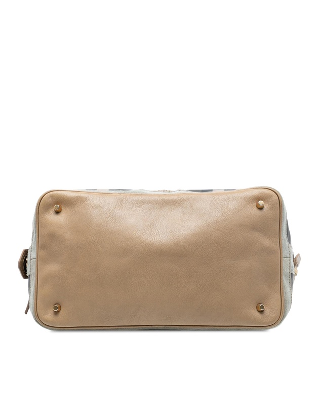 Pre-Loved by Azura Reborn - Pre-Loved House Check Canvas Satchel