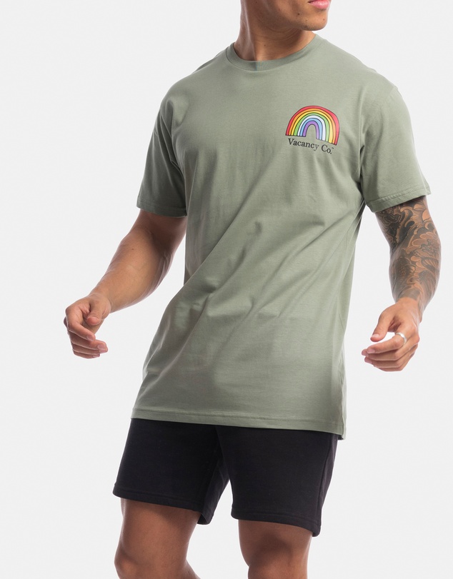 Vacancy Co - Hand-drawn Rainbow Tee