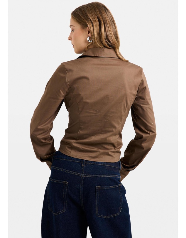 Alice In The Eve - Isha Button Down Long Sleeve Shirt