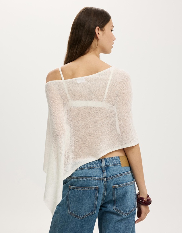 Cotton On - Sheer Knit Poncho