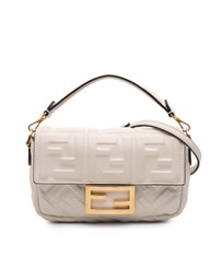 Pre-Loved by Azura Reborn - Pre-Loved Mini Zucca Embossed Leather Baguette Satchel