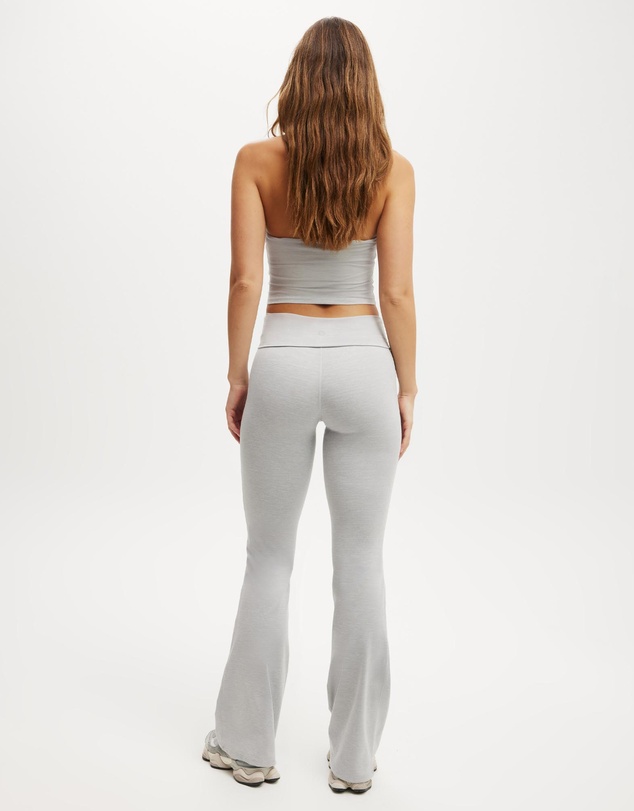 Cotton On Body Active - Ultra Soft Roll Over Flare Tights