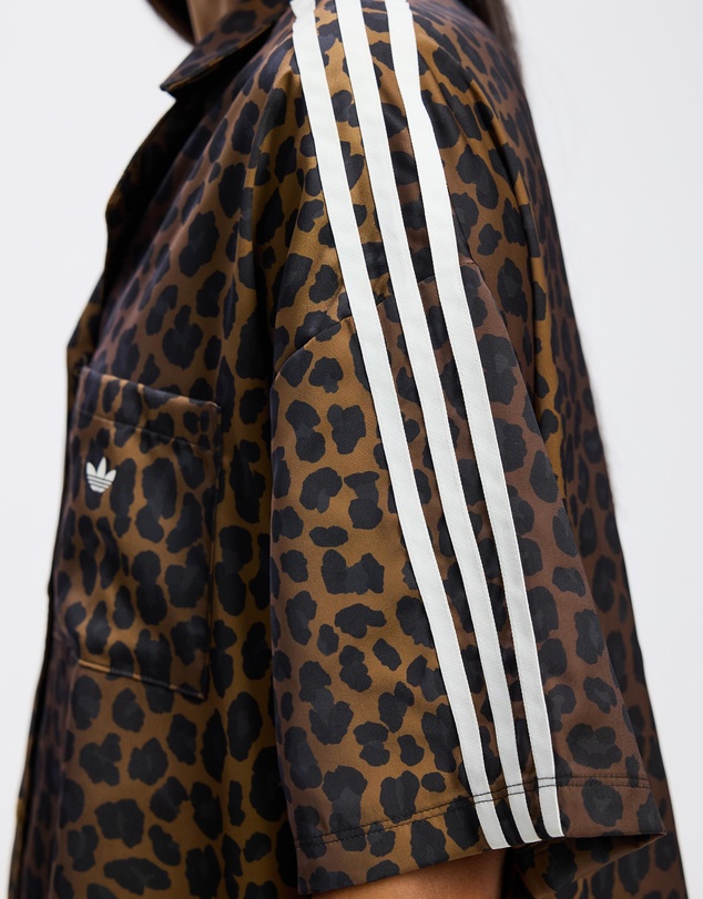 adidas Originals - Leopard Satin Shirt