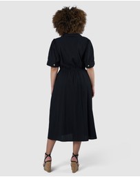 Something 4 Olivia - Alma Midi Shirt Dress