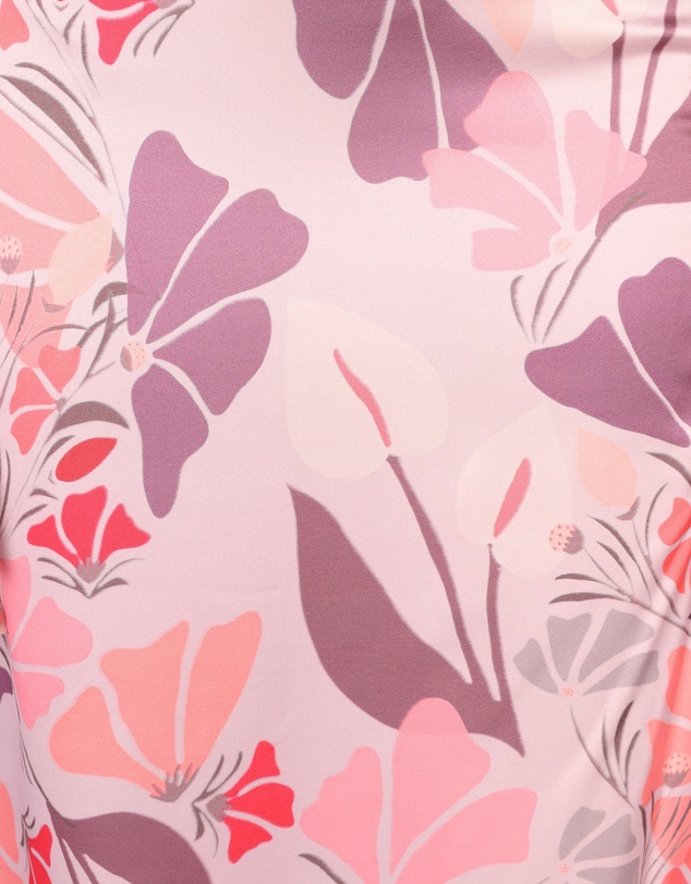 Petal & Pup - Amelia Halterneck Maxi Dress - Pink Floral