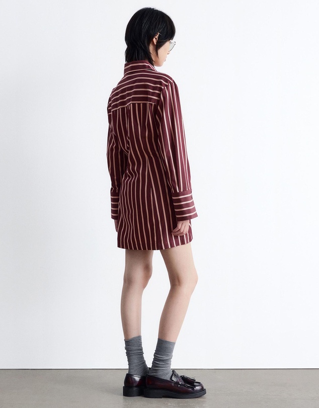 & Other Stories - Wrap Shirt Mini Dress