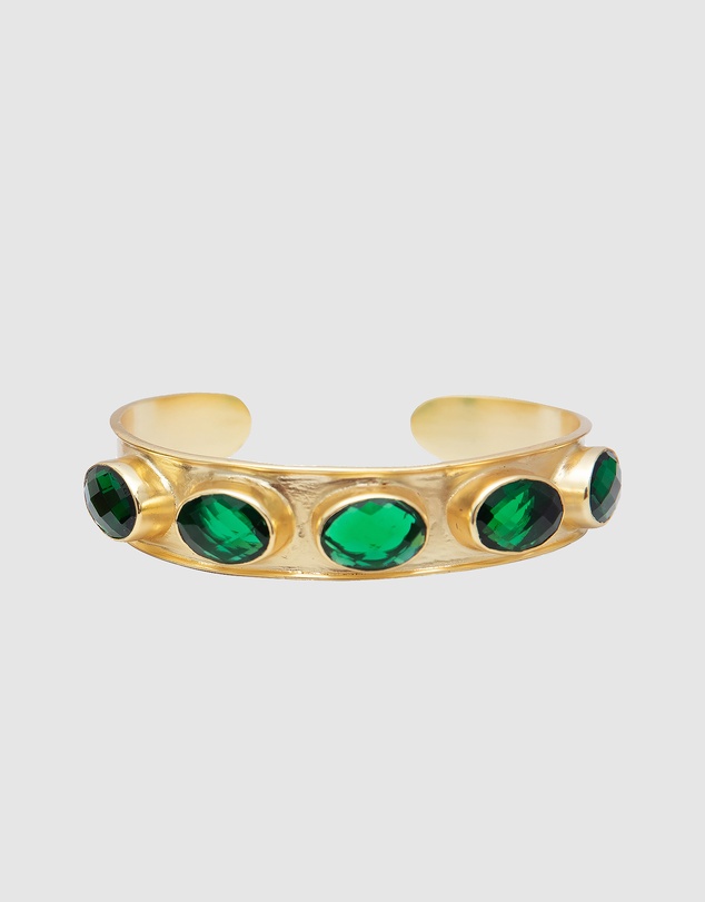 Meshca - Cosmos Emerald Cuff