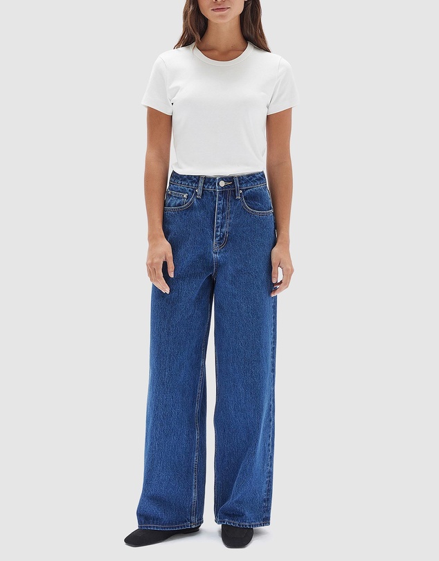Assembly Label - Wide Leg Jeans
