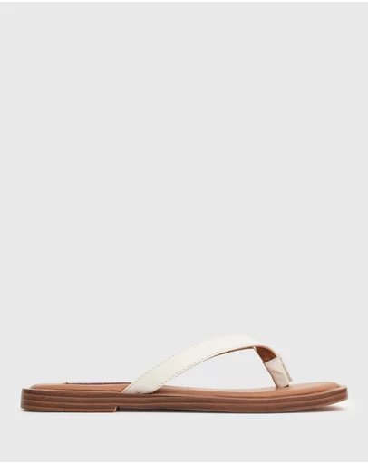 Betts - Crush Leather Thong Sandals