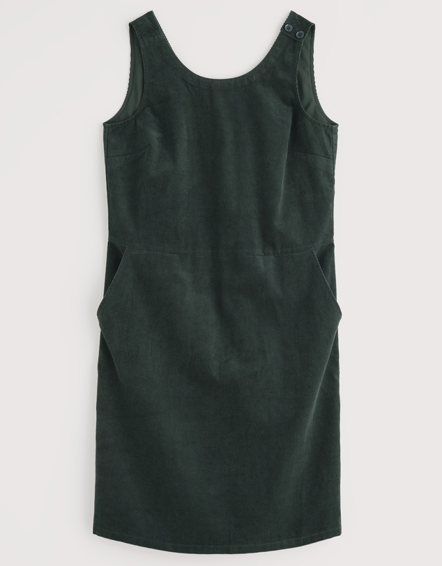 Seasalt - Seasalt Cornwall Green Salt Weave Pinafore