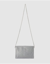 Olga Berg - Nicole Crystal Mesh Shoulder Bag