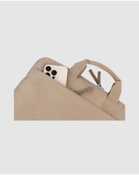 Tucano - Tucano Smilza Super Slim Laptop Bag Beige Fits 15.6 Inch Laptops Lightweight Durable Eco