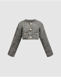 Bardot Junior - Sutton Boucle Blazer - Kids-Teens