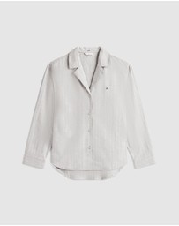 Tommy Hilfiger - Essential Herringbone Stripe Flannel Pyjama Set