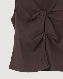 Revibe - Repaired Reformation Tefi Knit Top - AU L