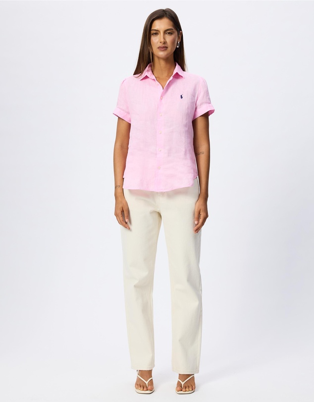 Polo Ralph Lauren - Linen Short-Sleeve Shirt - ICONIC EXCLUSIVE