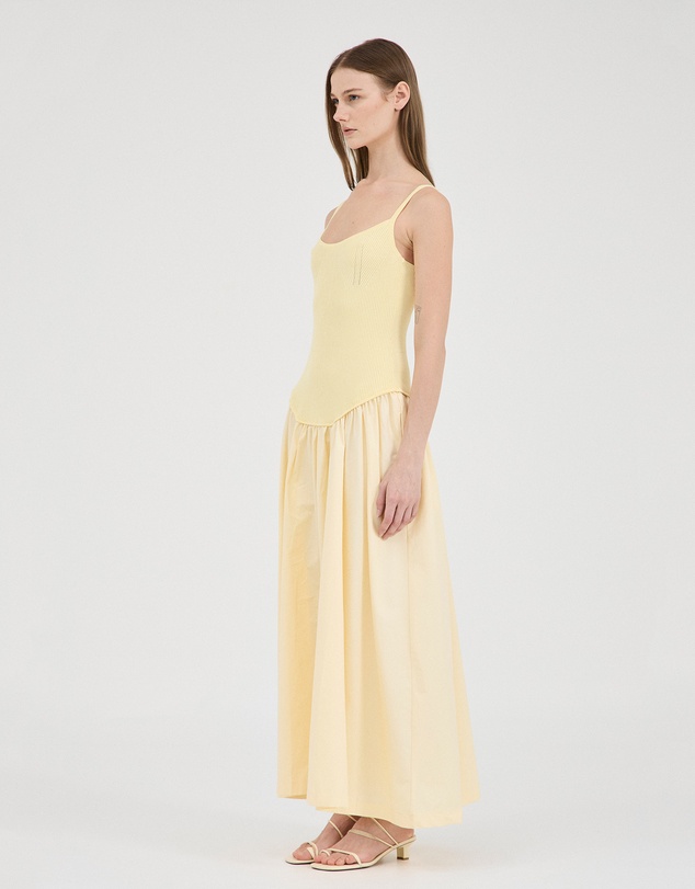 FRIEND of AUDREY - The Drop-waist Full Dress